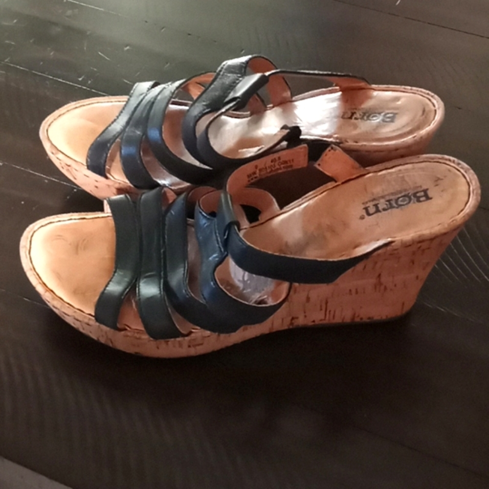 Born Leather Sandals - Size 9
